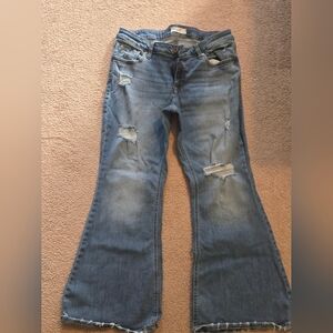 EDGELY Distressed Blue Women's Jeans